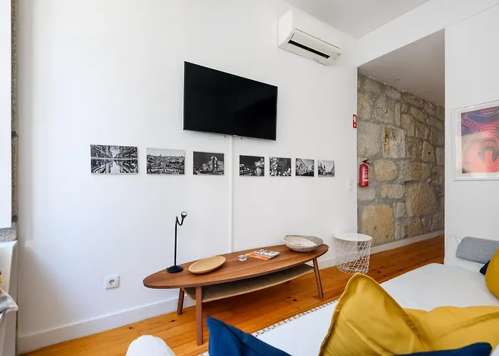 Lägenhet Spacious Duplex In Porto's Downtown • A/c Oporto